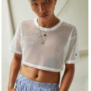 Champion UO Exclusive Mesh Cropped Tee